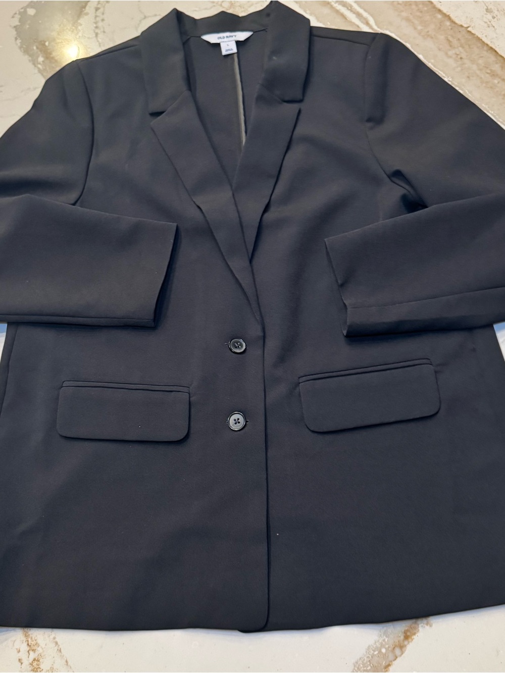 Old Navy Black Women's Tailored Blazer Jacket